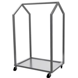 Empero Et Askı Arabası Paslanmaz Çelik 150x55x170 cm