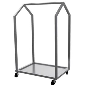 Empero Et Askı Arabası Paslanmaz Çelik 100x55x170 cm