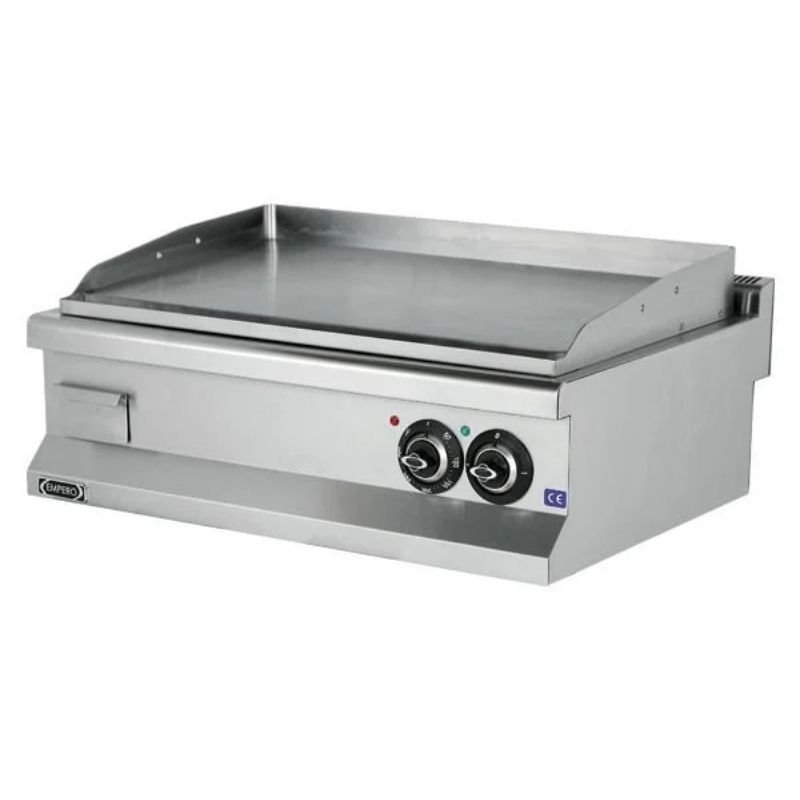 Empero Snack Seri Düz Krom Pleyt Izgara Set Üstü Elektirikli 90x63 Cm