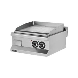 Empero Snack Seri Yarı Oluklu Pleyt Izgara Set Üstü Elektrikli 60x63 Cm