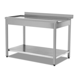 Empero Soldan Çıkışlı Bulaşık Maki̇nesi̇ Çıkış Tezgahı Taban Raflı 60x75x89 Cm