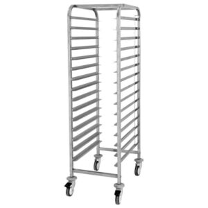 Empero Tepsi Taşıma Arabası Tekli 15 Adet 40X60 Tepsi Kapasiteli