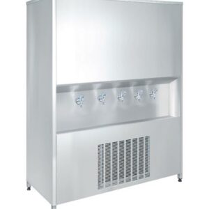 Emsaş EM400 Soğuk Su Sebili, 400 Litre, Komple Paslanmaz,4 Musluklu