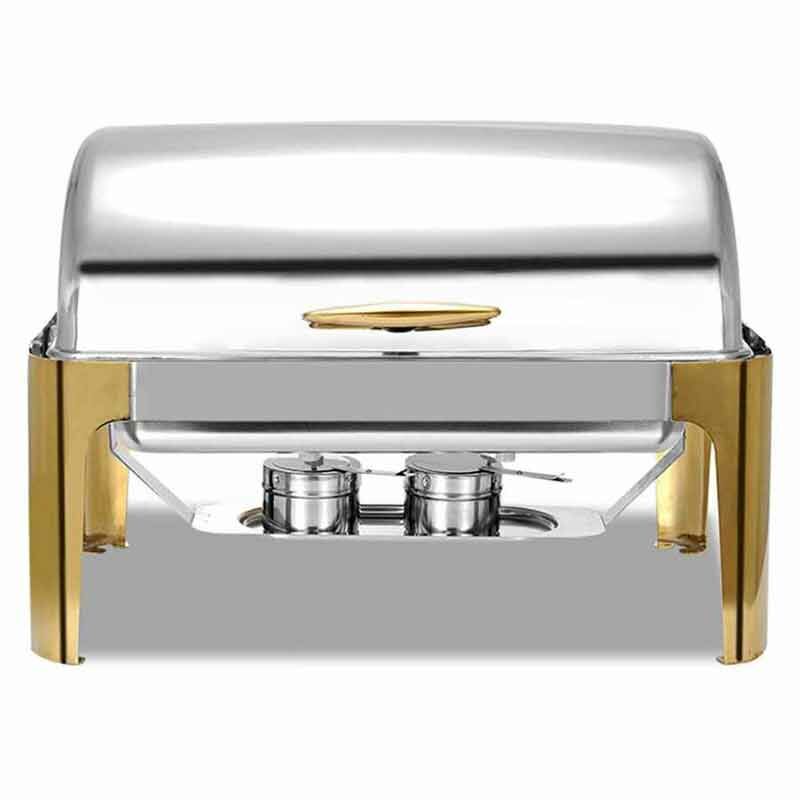 Epinox Chafıng Dısh Roll Top 9 L Gold - Görsel 3