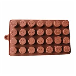 Epinox SCK-43 Karışık Emoji Silikon Çikolata Kalıbı