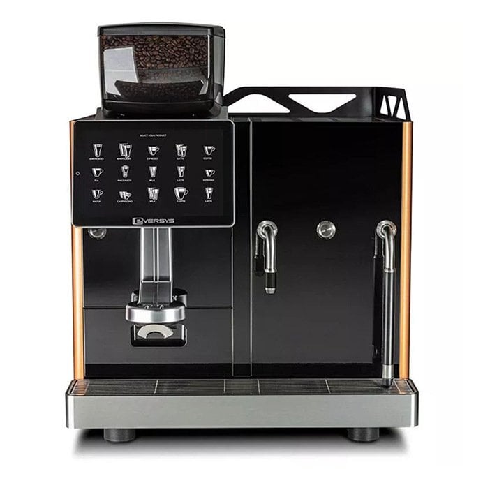 EVERSYS ENIGMA CLASSIC E’2MS Tek Grup Süper Otomatik Espresso Makinesi (Otomatik Süt Sitemli + Buhar Kollu + Sıcak Su Musluğu)