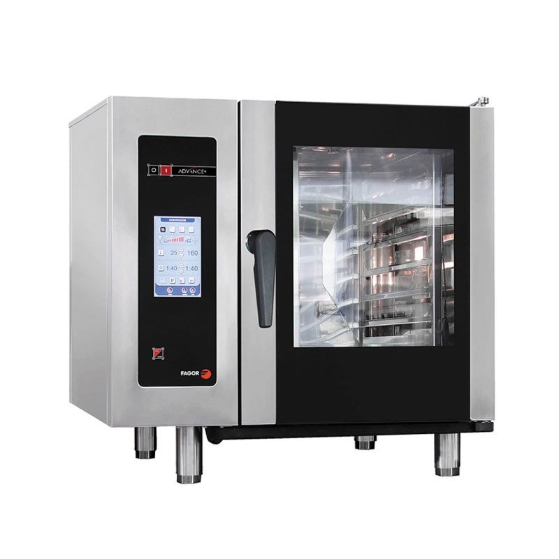 FAGOR APG-061 Gazlı ADVANCE PLUS Kombi Fırın, 6 GN 1/1 Tepsili