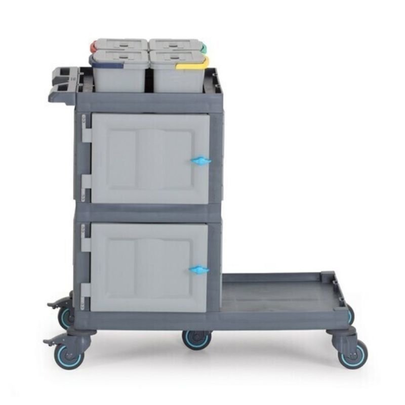 Fantom Procart 1332 Dolaplı Hastane Temizlik Arabası - Görsel 4