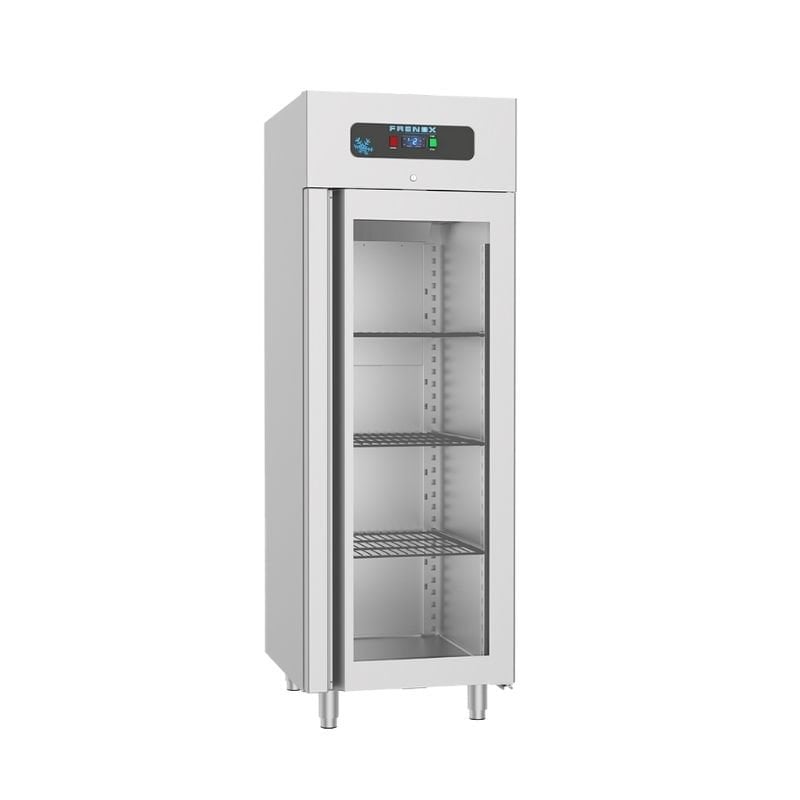 Frenox VL6-G Dik Tip Tek Cam Kapılı Derin Dondurucu 550 L 304 Kalite