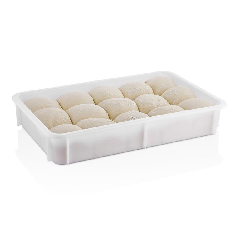 GastroPlast GPH-75 Polipropilen Pizza Hamur Teknesi 60x40x7.5 Cm