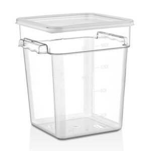 GastroPlast GSP-18 Polikarbon Kare Saklama Kabı 17.2 L