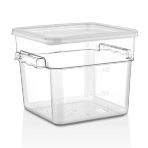 GastroPlast GSP-8 Polikarbon Kare Saklama Kabı 7.6 L