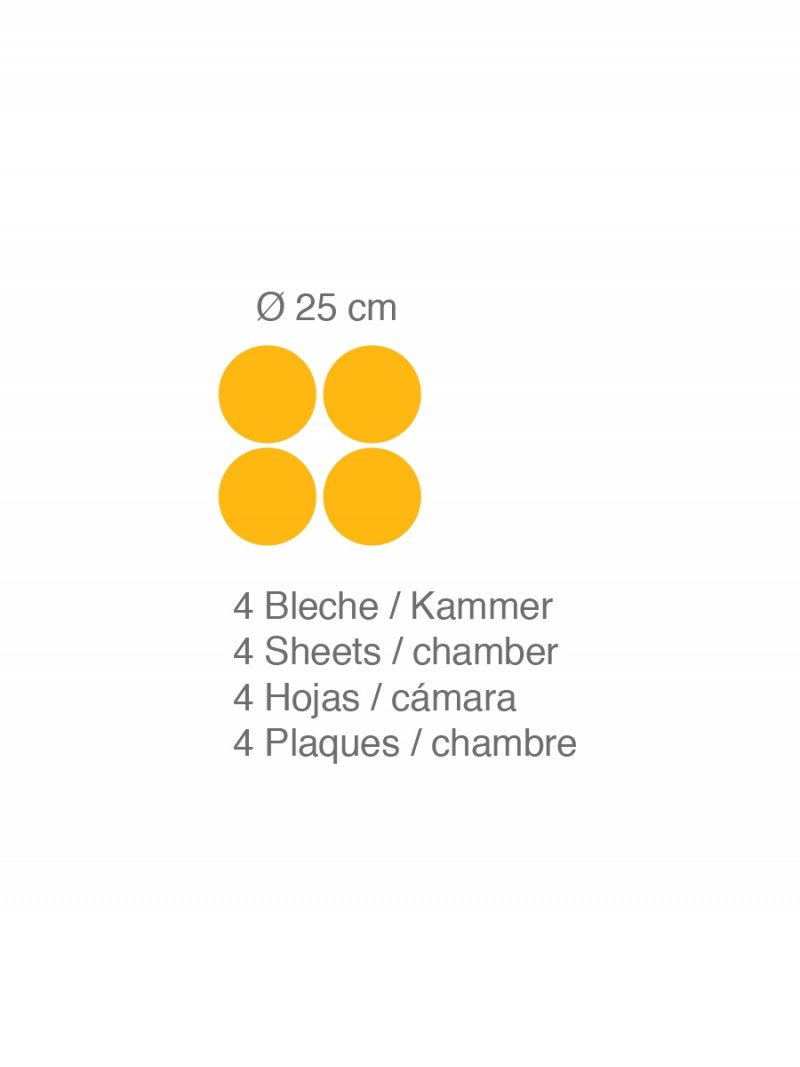 GMG PF 5050 DE3 Ø 25 cm 4+4 Adet Tepsi Kapasiteli Pizza Fırını - Görsel 2