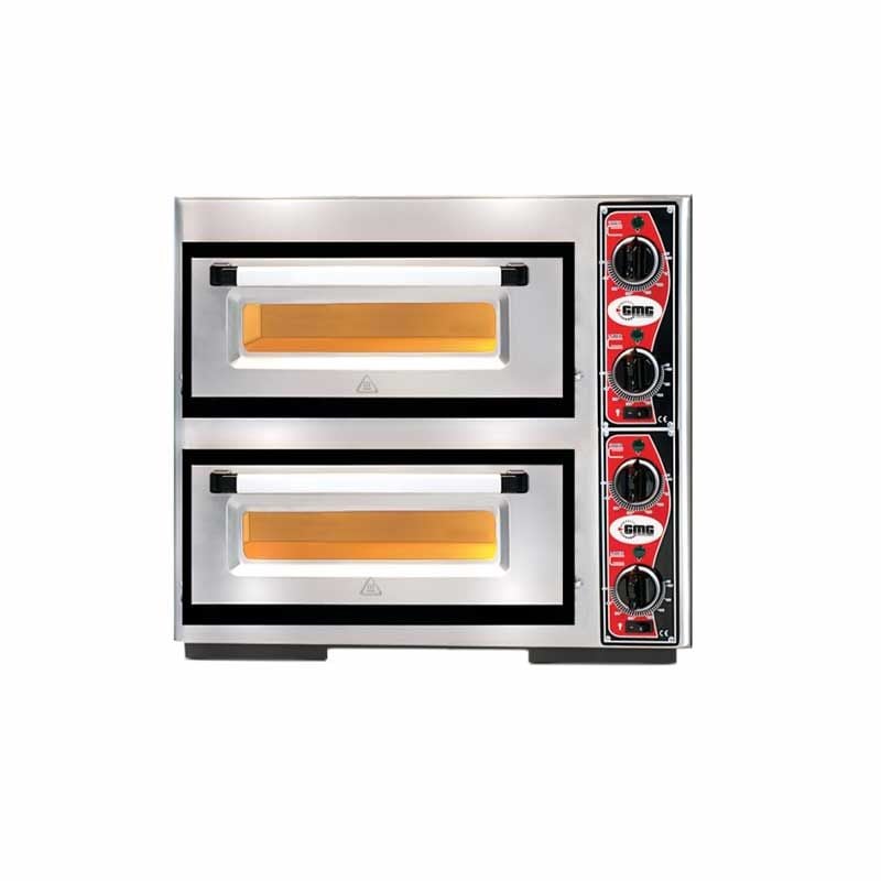 GMG PF 5050 DE4 Ø 25 cm 4+4 Adet Tepsi Kapasiteli Pizza Fırını