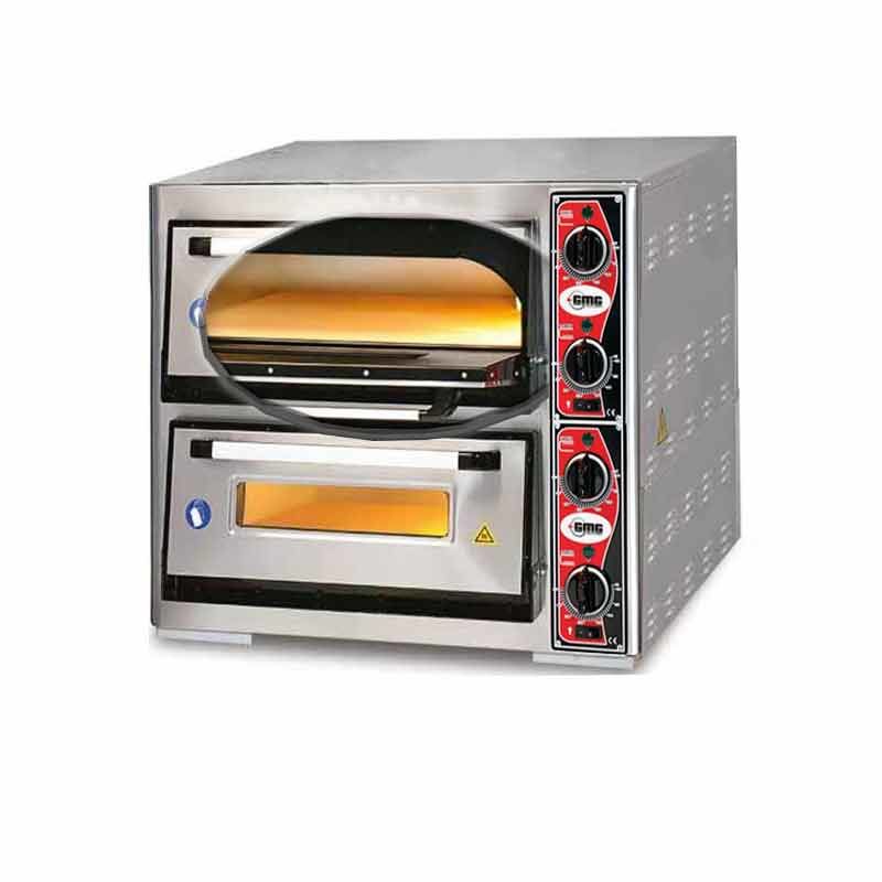 GMG PF 5050 DE4 Ø 25 cm 4+4 Adet Tepsi Kapasiteli Pizza Fırını - Görsel 3