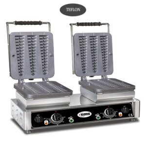 GMG WE 23 Stick Model Waffle Makinesi, Çift Kapaklı