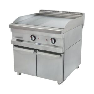 Görkem 600 Seri Yarı Oluklu Pleyt Izgara Dolaplı Gazlı 60x61 Cm