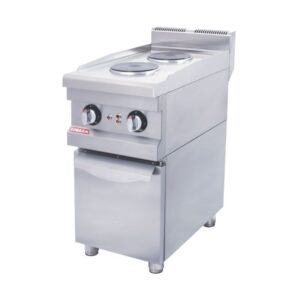 Görkem 700 Seri 2 Yuvarlak Pleytli Ocak Dolaplı Elektrikli 40x71 Cm