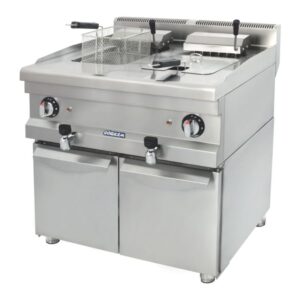 Görkem 700 Seri Fritöz Dolaplı Elektrikli 12+12 Lt 80x71 Cm