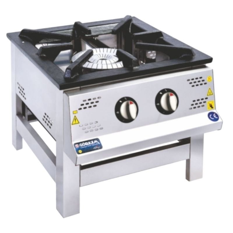 Görkem Çift Yanışlı Yer Ocağı Gazlı 60x70 Cm