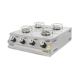 Görkem Künefe Ocağı 4 Gözlü Set Üstü Gazlı 56x62 Cm