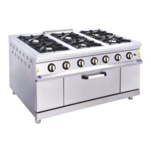 Görkem Kuzine Fırın 8 Gözlü Gazlı 200x100 Cm