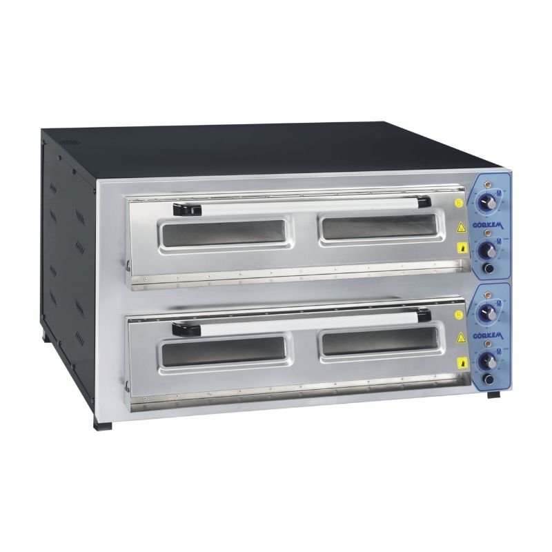 Görkem Pizza Fırını Tek Katlı 6+6 x 30 Cm Pizza Kapasiteli Elektrikli