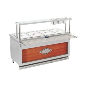 Görkem Sıcak Servis Ünitesi 6 Adet 1/1 Kapasiteli Elektrikli 210x65 Cm