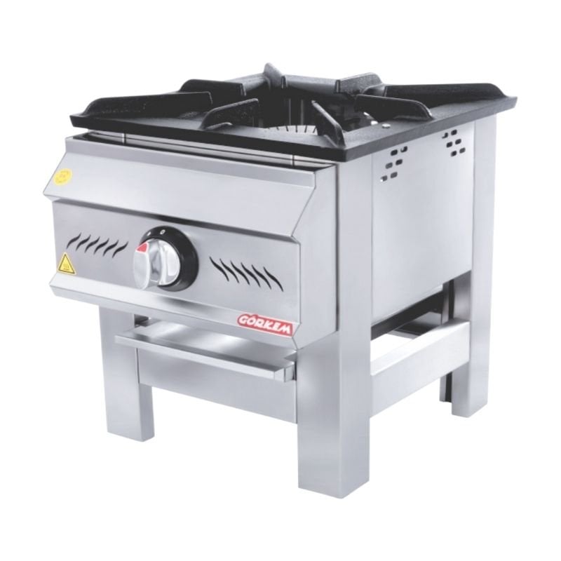 Görkem Tek Yanışlı Yer Ocağı Gazlı 40x50 Cm