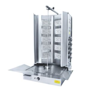 Görkem V Tip Döner Ocağı Alttan Motorlu 8 Radyanlı Gazlı