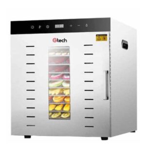 Gtech 12 Tepsili Meyve Ve Sebze Kurutma Makinesi, SS-12H