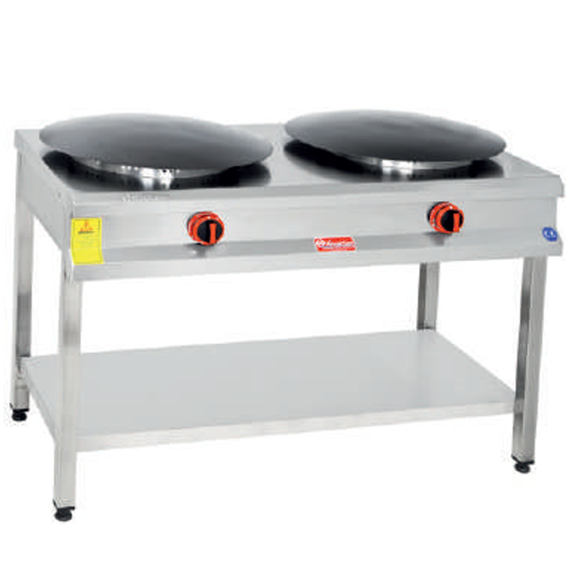 Himaksan 2'li Taban Raflı Gözleme Ocağı, LPG'li, HMK-TGZOG 2 CE