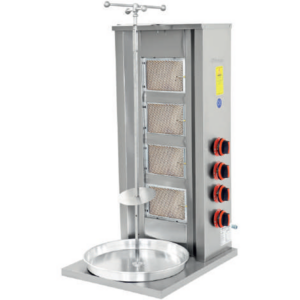 Himaksan 4 Radyanlı Motorsuz Döner Ocağı, Doğalgazlı HMK-DNG 4