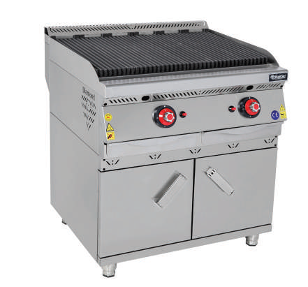 Himaksan Dolaplı Döküm Izgara, Gazlı, Sulu 80x70 cm HMK-DSUIG 878