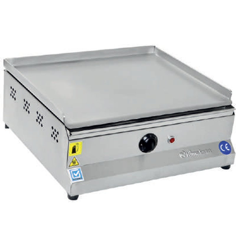 Himaksan Set Üstü Düz Pleyt Izgara, Doğalgazlı 50x47 Cm HMK-PIG 50