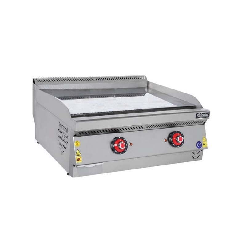 Himaksan Set Üstü Düz Pleyt Izgara, Elektrikli, 80x70 cm HMK-PIED 873