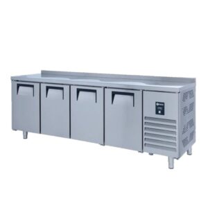 İceinox CTS 565 N Tezgah Tip Snack Seri 4 Kapılı Derin Dondurucu 565 L 304 K 250x60x85 cm