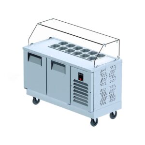 İceinox FTS 515 CR 3 Kapılı Hazırlık Buzdolabı 430 K 18 Adet 1/6 -150 GN Kapasiteli