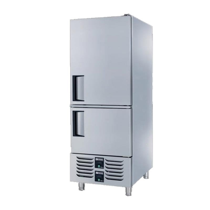 İceinox VTK 700 CR Dikey Kombi Tip 2 Kapılı Buzdolabı 610 L 430 K 70x87x207 Cm