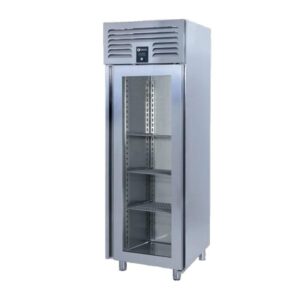 İceinox VTS 610 N VG Dik Tip 1 Cam Kapılı Snack Ve GN Derin Dondurucu 610 L 304 K 70x87x210 Cm