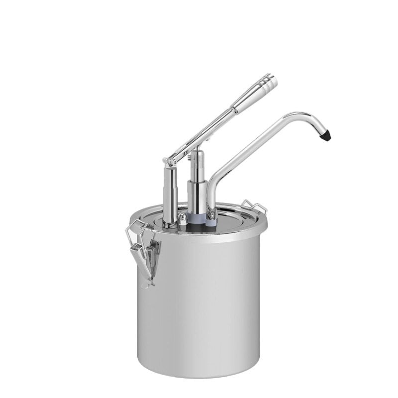 Kalando KD-001 Kollu Sos Pompası Paslanmaz Kilitli 3 Litre