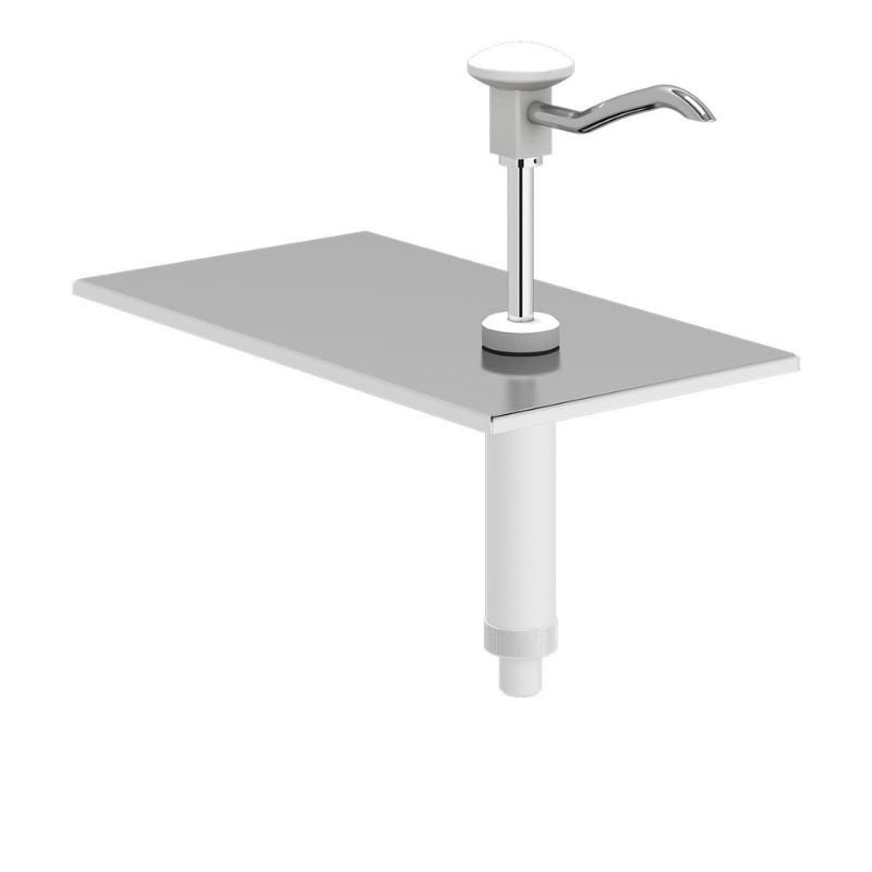 Kalando KD-002 Gastronorm Basmalı Sos Pompa Ünitesi GN 1/3 Beyaz