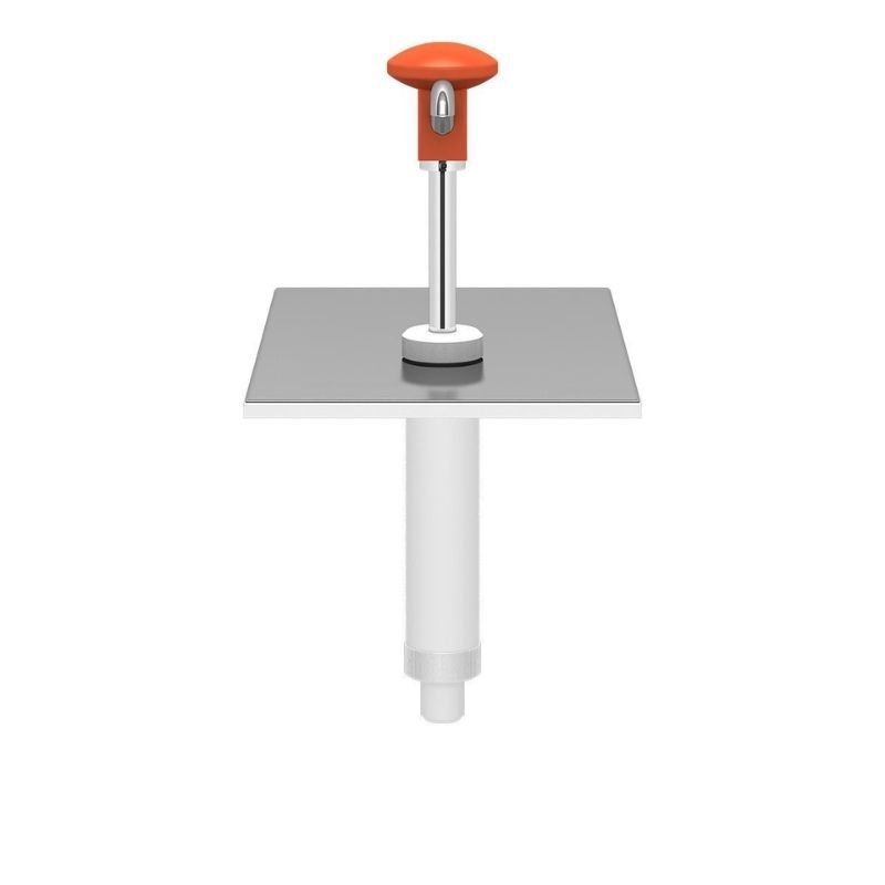 Kalando KD-002 Gastronorm Basmalı Sos Pompa Ünitesi GN 1/4 Turuncu - Görsel 2