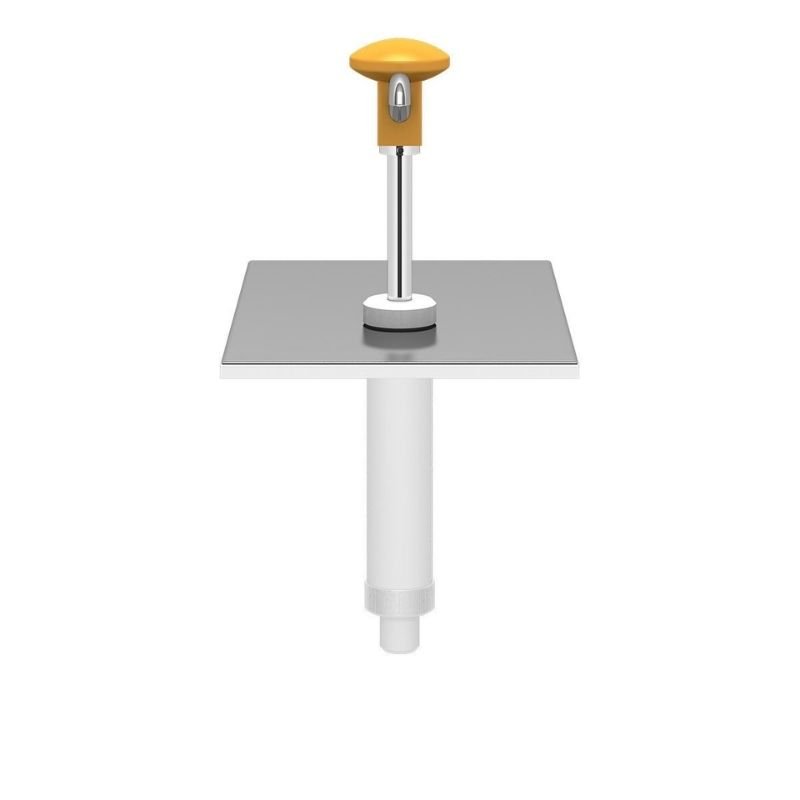 Kalando KD-002 Gastronorm Basmalı Sos Pompa Ünitesi GN 1/4 Sarı - Görsel 2