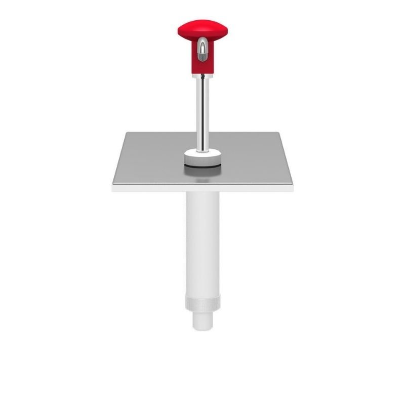 Kalando KD-002 Gastronorm Basmalı Sos Pompa Ünitesi GN 1/4 Kırmızı - Görsel 2