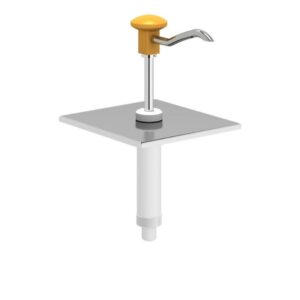 Kalando KD-002 Gastronorm Basmalı Sos Pompa Ünitesi GN 1/6 Sarı