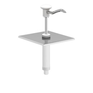 Kalando KD-002 Gastronorm Basmalı Sos Pompa Ünitesi GN 1/6 Beyaz