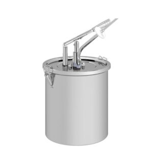 Kalando KD-020-10 Tek Kollu İğneli Sos Pompası Paslanmaz Açılı Enjekte Dolum 10 L