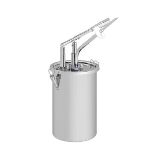 Kalando KD-020-4.5 Tek Kollu İğneli Sos Pompası Paslanmaz Açılı Enjekte Dolum 4.5 L