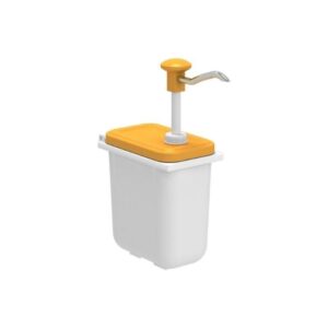 Kalando KDP-003 Basmalı Sos Pompası Plastik 1.9 Litre Sarı